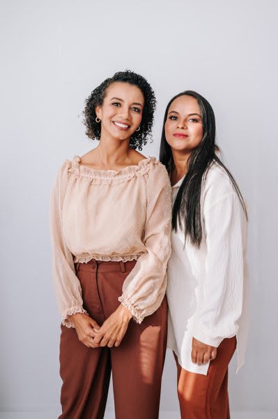 Jecessania e Marília, fundadoras da Babycare